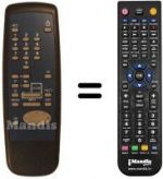 Télécommande équivalente EMME ESSE DRX 900