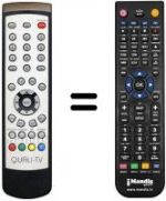Télécommande équivalente EURO QS 1080