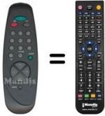Télécommande équivalente OPTEX 9351