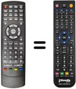 Télécommande équivalente MPMAN DXT 700 R