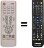 Télécommande équivalente Samsung DTB 9401 Z