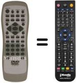 Télécommande équivalente Nortek NDVX-110