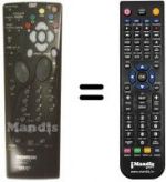 Télécommande équivalente Thomson DTH 3300