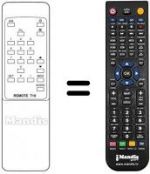 Télécommande équivalente Huth 500 FS