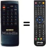 Télécommande équivalente Kathrein UFD 85