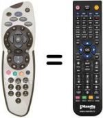 Télécommande équivalente Sky MY SKY PVR