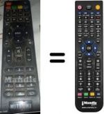 Télécommande équivalente MITSUMI 1 A 12 H