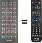 Télécommande équivalente MEDR05UX