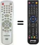 Télécommande équivalente Samsung WS28W6VNG8X/XEF