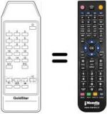 Télécommande équivalente LG 105-520H