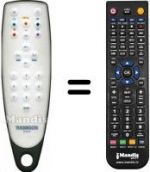 Télécommande équivalente Thomson 10MH80BT