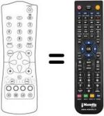 Télécommande équivalente REMCON1173