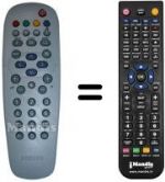 Télécommande équivalente REMCON1263