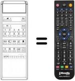 Télécommande équivalente Imperial REMCON046