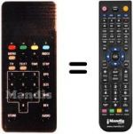 Télécommande équivalente REMCON974
