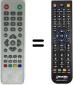 Télécommande équivalente DIUNAMAI MINIDECODER