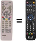 Télécommande équivalente REMCON1402