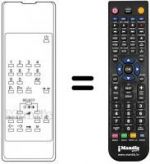 Télécommande équivalente REMCON256