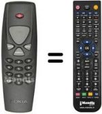 Télécommande équivalente REMCON323