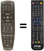 Télécommande équivalente REMCON969