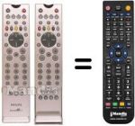 Télécommande équivalente REMCON959