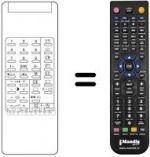 Télécommande équivalente REMCON202