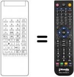 Télécommande équivalente Waltham WT655