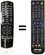 Télécommande équivalente REMCON1329