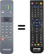 Télécommande équivalente Thomson HTM21017
