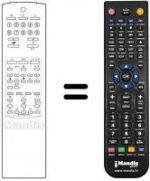 Télécommande équivalente Samsung CX6833ZN