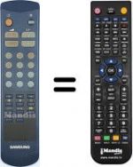 Télécommande équivalente Samsung 3F14-00034-140