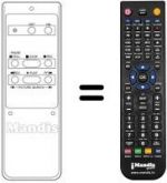 Télécommande équivalente REMCON260
