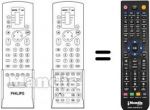 Télécommande équivalente REMCON642