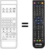 Télécommande équivalente Sanyo CEP6021TX