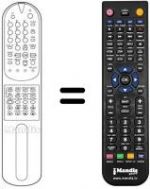 Télécommande équivalente LG CB21Q20ET-TV