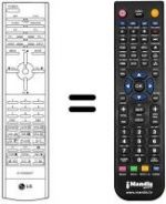 Télécommande équivalente LG CE29Q90ID
