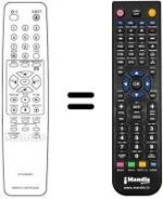 Télécommande équivalente LG KB14U71