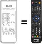 Télécommande équivalente Seleco 21SM429