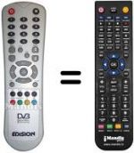 Télécommande équivalente REMCON1288