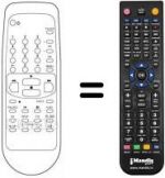 Télécommande équivalente SCHNEIDER SVC298