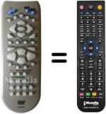 Télécommande équivalente Seg DVC30