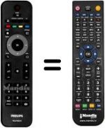 Télécommande équivalente Philips 26HFL3232D