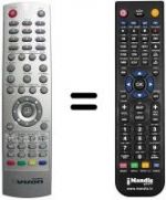 Télécommande équivalente Hyundai Q421H