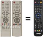 Télécommande équivalente Samsung CW29Z6
