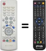 Télécommande équivalente Samsung LW20M11CX/XEH