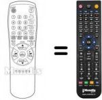 Télécommande équivalente Samsung CZ6844W
