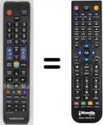 Télécommande équivalente Samsung UE50ES5500