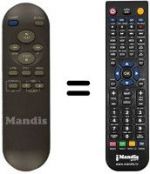 Télécommande équivalente REMCON183