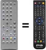 Télécommande équivalente ADL RJ-2306E
