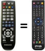 Télécommande équivalente AK59-00113A